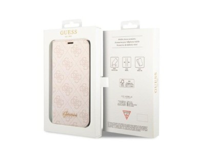 Guess GUBKP14SHG4SHP iPhone 14 6.1 "pink / pink book 4G Vintage Gold Logo Guess GUBKP14SHG4SHP iPhone 14 6.1 "pink / pink book 4G Vintage Gold Logo