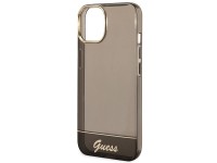 Funda rígida translúcida Guess GUHCP14MHGCOK para iPhone 14 Plus de 6,7 pulgadas, color negro. Funda rígida translúcida Guess GUHCP14MHGCOK para iPhone 14 Plus de 6,7 pulgadas, color negro.