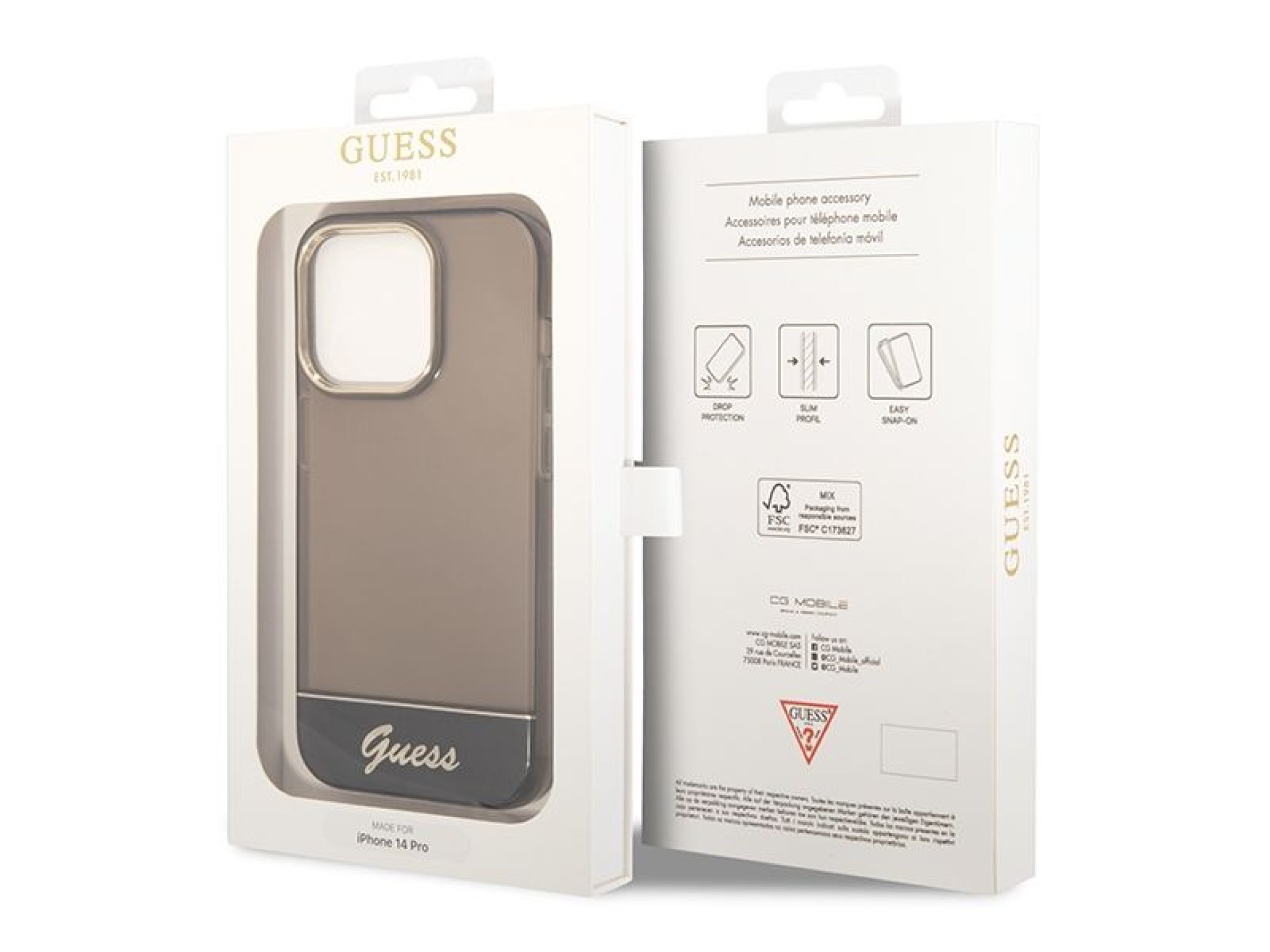 Capa Guess GUHCP14LHGCOK para iPhone 14 Pro 6.1
