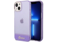 Guess Translucent iPhone 14 6.1" Case - Purple Guess Translucent iPhone 14 6.1" Case - Purple