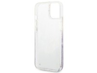 Capa rígida Guess GUHCP14MLFLSU para iPhone 14 Plus de 6,7 polegadas, violeta/roxa, com glitter líqu Capa rígida Guess GUHCP14MLFLSU para iPhone 14 Plus de 6,7 polegadas, violeta/roxa, com glitter líqu