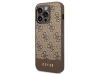 Capa rígida Guess GUHCP14LG4GLBR para iPhone 14 Pro 6.1" marrom/marrom, coleção 4G Stripe. Capa rígida Guess GUHCP14LG4GLBR para iPhone 14 Pro 6.1" marrom/marrom, coleção 4G Stripe.