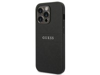 Guess Saffiano Strap Case for iPhone 14 Pro - Black Guess Saffiano Strap Case for iPhone 14 Pro - Black