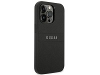 Guess Saffiano Strap Case for iPhone 14 Pro - Black Guess Saffiano Strap Case for iPhone 14 Pro - Black