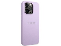 Funda Guess Saffiano con correa para iPhone 14 Pro - Morado Funda Guess Saffiano con correa para iPhone 14 Pro - Morado