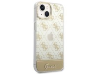Guess GUHCP14MHG4MHG iPhone 14 Plus 6.7 "dourado / capa rígida dourada 4G Padrão Script Guess GUHCP14MHG4MHG iPhone 14 Plus 6.7 "dourado / capa rígida dourada 4G Padrão Script