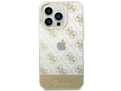 Guess GUHCP14LHG4MHG iPhone 14 Pro 6.1 "gold / gold hardcase 4G Pattern Script Guess GUHCP14LHG4MHG iPhone 14 Pro 6.1 "gold / gold hardcase 4G Pattern Script