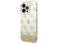 Guess GUHCP14XHG4MHG iPhone 14 Pro Max 6.7 "dourado / capa rígida dourada 4G Padrão Script Guess GUHCP14XHG4MHG iPhone 14 Pro Max 6.7 "dourado / capa rígida dourada 4G Padrão Script