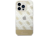 Guess GUHCP14XHG4MHG iPhone 14 Pro Max 6.7 "dourado / capa rígida dourada 4G Padrão Script Guess GUHCP14XHG4MHG iPhone 14 Pro Max 6.7 "dourado / capa rígida dourada 4G Padrão Script