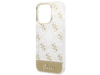 Guess GUHCP14XHG4MHG iPhone 14 Pro Max 6.7 "dourado / capa rígida dourada 4G Padrão Script Guess GUHCP14XHG4MHG iPhone 14 Pro Max 6.7 "dourado / capa rígida dourada 4G Padrão Script