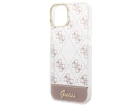 Guess GUHCP14MHG4MHP iPhone 14 Plus 6.7" rosa / carcasa rígida rosa 4G Pattern Script Guess GUHCP14MHG4MHP iPhone 14 Plus 6.7" rosa / carcasa rígida rosa 4G Pattern Script