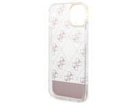 Guess GUHCP14MHG4MHP iPhone 14 Plus 6.7" rosa / carcasa rígida rosa 4G Pattern Script Guess GUHCP14MHG4MHP iPhone 14 Plus 6.7" rosa / carcasa rígida rosa 4G Pattern Script