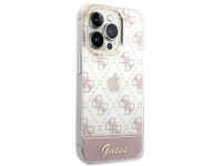 Guess GUHCP14LHG4MHP iPhone 14 Pro 6.1 "pink / pink hardcase 4G Pattern Script
