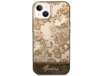 Guess GUHCP14MHGPLHC iPhone 14 Plus 6.7" capa rígida ocre Coleção Porcelana Guess GUHCP14MHGPLHC iPhone 14 Plus 6.7" capa rígida ocre Coleção Porcelana