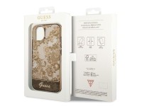 Guess GUHCP14MHGPLHC iPhone 14 Plus 6.7" capa rígida ocre Coleção Porcelana Guess GUHCP14MHGPLHC iPhone 14 Plus 6.7" capa rígida ocre Coleção Porcelana