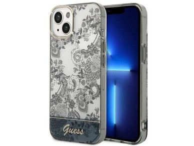 Guess GUHCP14MHGPLHG iPhone 14 Plus 6.7 "gray / gray hardcase Porcelain Collection