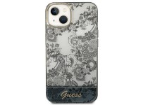 Funda r�gida gris para iPhone 14 Plus de 6,7" de Guess GUHCP14MHGPLHG, colecci�n Porcelain.