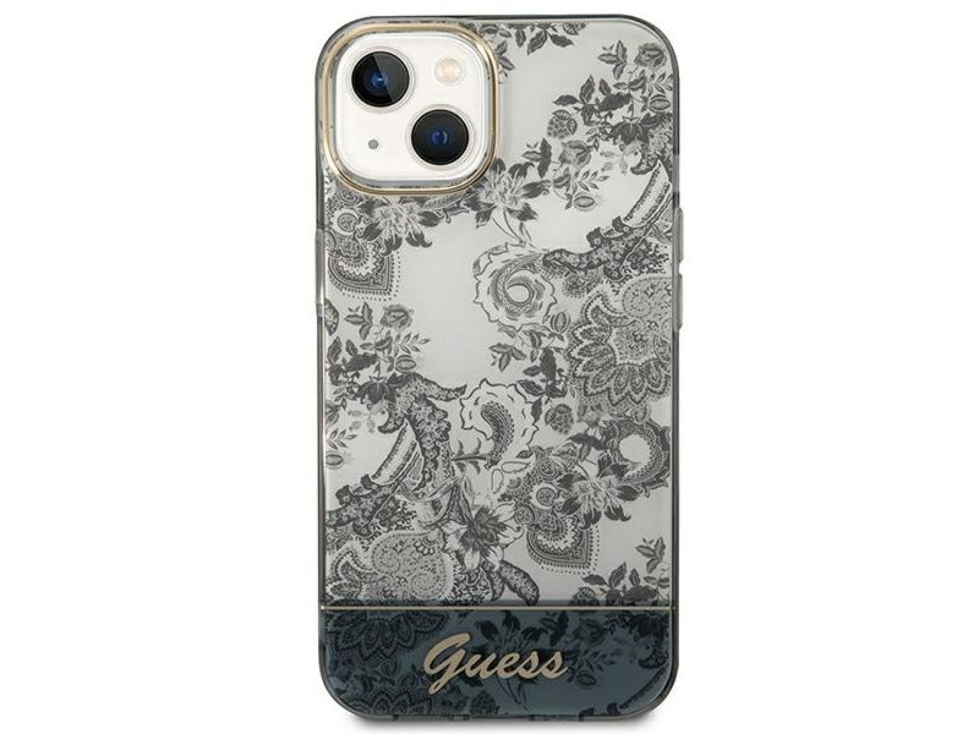 Funda rígida gris para iPhone 14 Plus de 6,7
