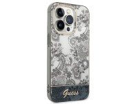 Guess GUHCP14XHGPLHG iPhone 14 Pro Max 6.7 "cinza / capa rígida cinza Coleção Porcelana Guess GUHCP14XHGPLHG iPhone 14 Pro Max 6.7 "cinza / capa rígida cinza Coleção Porcelana