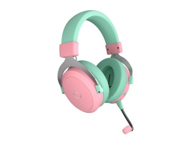 Cooler Master CH351-MC gaming headphones (green-pink)