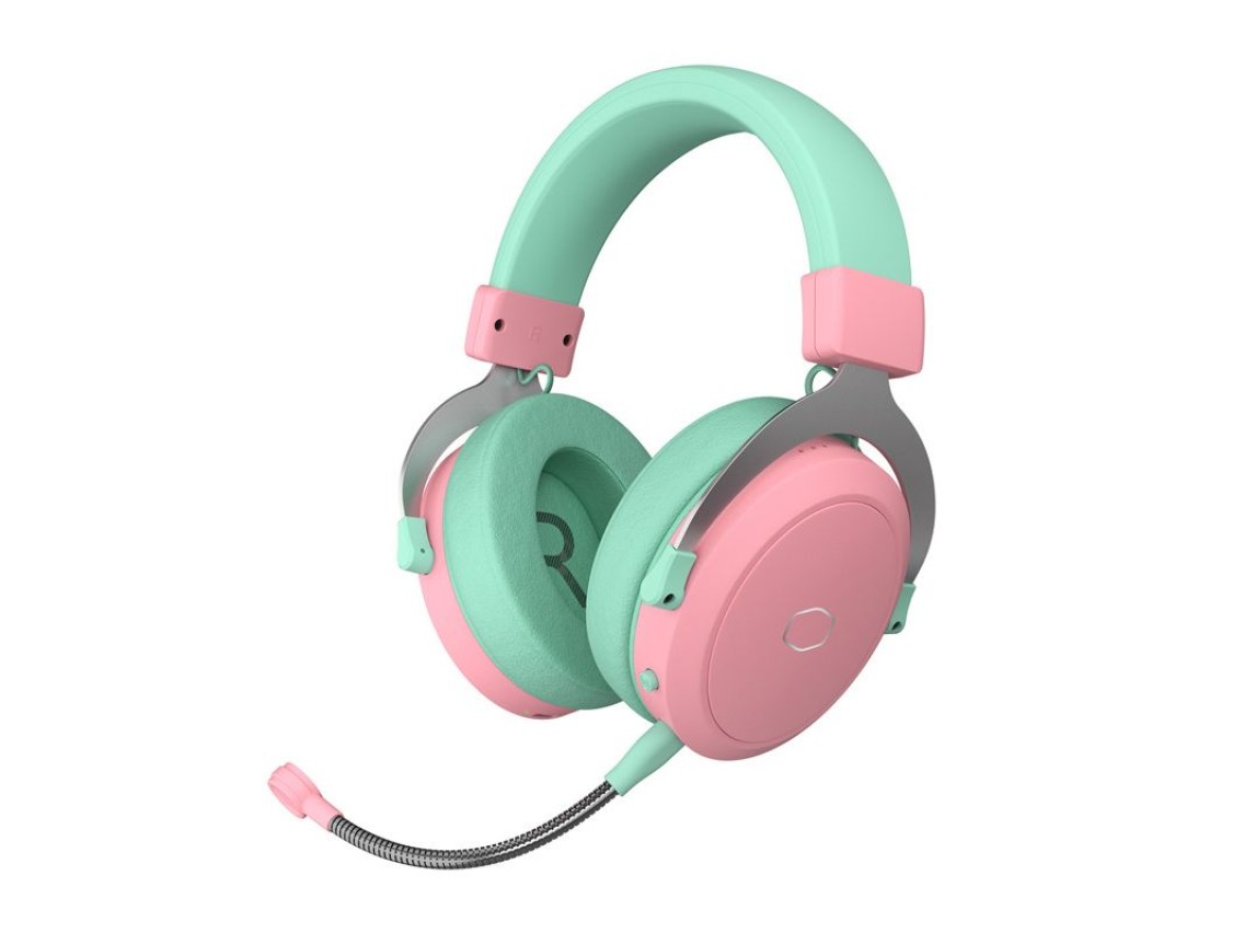 Cooler Master CH351-MC gaming headphones (green-pink)