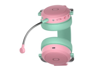 Cooler Master CH351-MC gaming headphones (green-pink)
