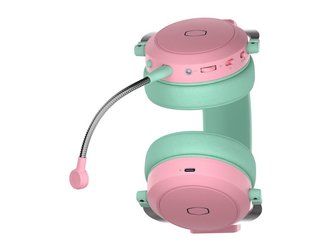 Cooler Master CH351-MC gaming headphones (green-pink)