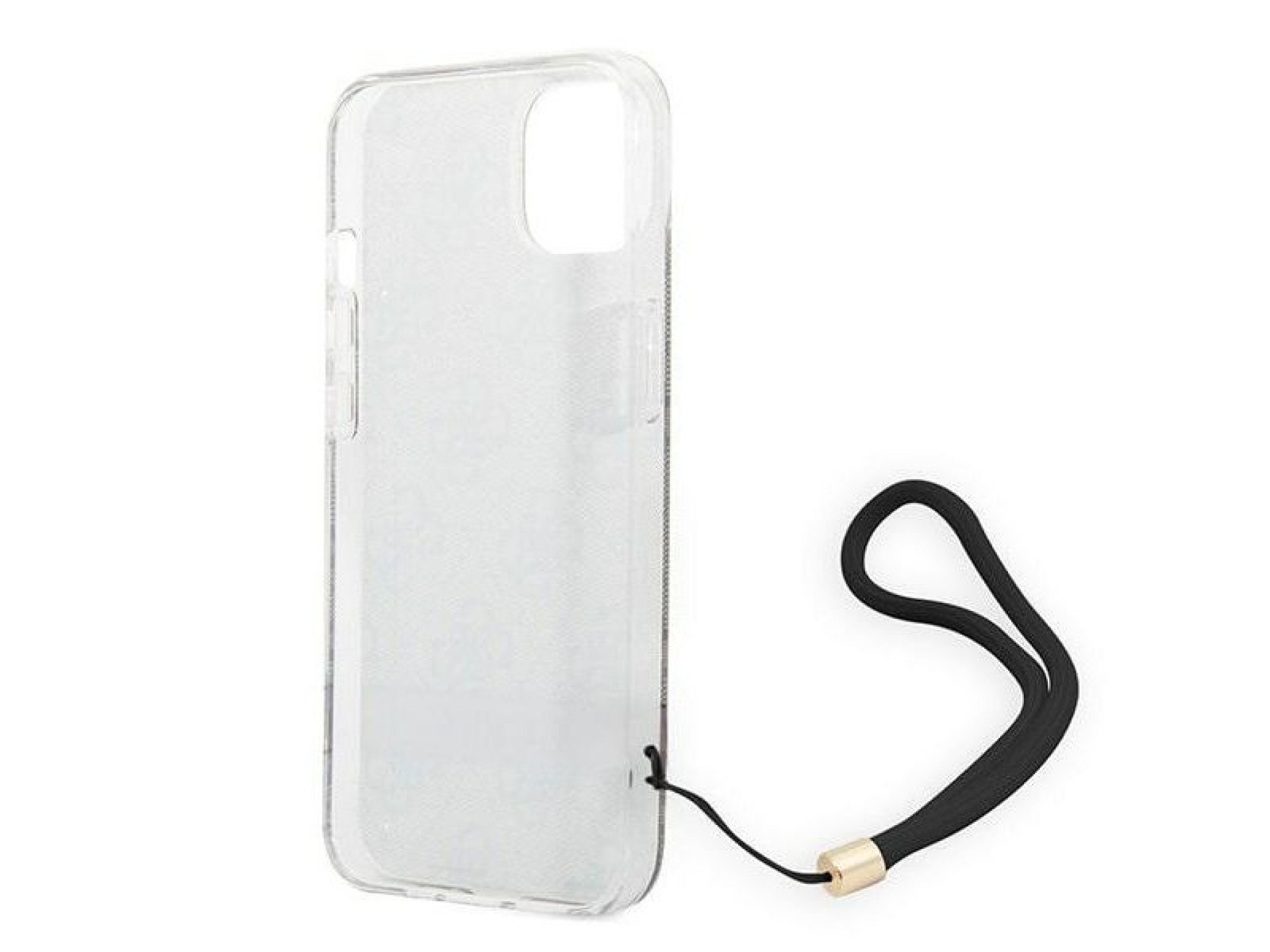 Funda rígida marrón para iPhone 14 Plus de 6,7 pulgadas de Guess GUOHCP14MH4STW, 4G, con correa esta