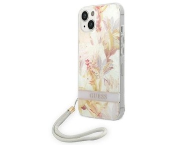 Guess GUOHCP14MHFLSU iPhone 14 Plus 6.7 "purple / purple hardcase Flower Strap Guess GUOHCP14MHFLSU iPhone 14 Plus 6.7 "purple / purple hardcase Flower Strap