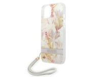 Guess GUOHCP14MHFLSU iPhone 14 Plus 6.7 "roxo / capa rígida roxa com alça de flor Guess GUOHCP14MHFLSU iPhone 14 Plus 6.7 "roxo / capa rígida roxa com alça de flor