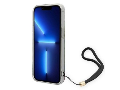 Guess GUOHCP14SHFLSB iPhone 14 6.1 "blue / blue hardcase Flower Strap Guess GUOHCP14SHFLSB iPhone 14 6.1 "blue / blue hardcase Flower Strap
