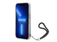 Guess GUOHCP14MHFLSB iPhone 14 Plus 6.7 "blue / blue hardcase Flower Strap Guess GUOHCP14MHFLSB iPhone 14 Plus 6.7 "blue / blue hardcase Flower Strap