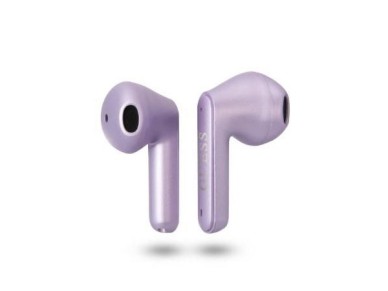 Guess GUTWST82TRU TWS Bluetooth Headphones + Purple/Purple Triangle Logo Docking Station Guess GUTWST82TRU TWS Bluetooth Headphones + Purple/Purple Triangle Logo Docking Station