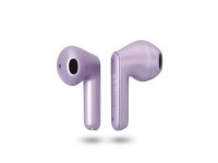 Fones de ouvido Bluetooth Guess GUTWST82TRU TWS + Base de carregamento roxa com logotipo triangular. Fones de ouvido Bluetooth Guess GUTWST82TRU TWS + Base de carregamento roxa com logotipo triangular.
