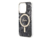 Set Guess GUBPP14LHMEACSK Case+ Charger iPhone 14 Pro 6.1" black/black hard case Marble MagSafe Set Guess GUBPP14LHMEACSK Case+ Charger iPhone 14 Pro 6.1" black/black hard case Marble MagSafe