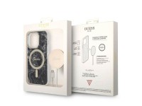 Set Guess GUBPP14LHMEACSK Case+ Charger iPhone 14 Pro 6.1" black/black hard case Marble MagSafe Set Guess GUBPP14LHMEACSK Case+ Charger iPhone 14 Pro 6.1" black/black hard case Marble MagSafe