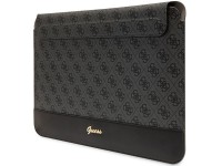 Capa Guess 4G Stripe Metal Logo para laptop de 14" - preta