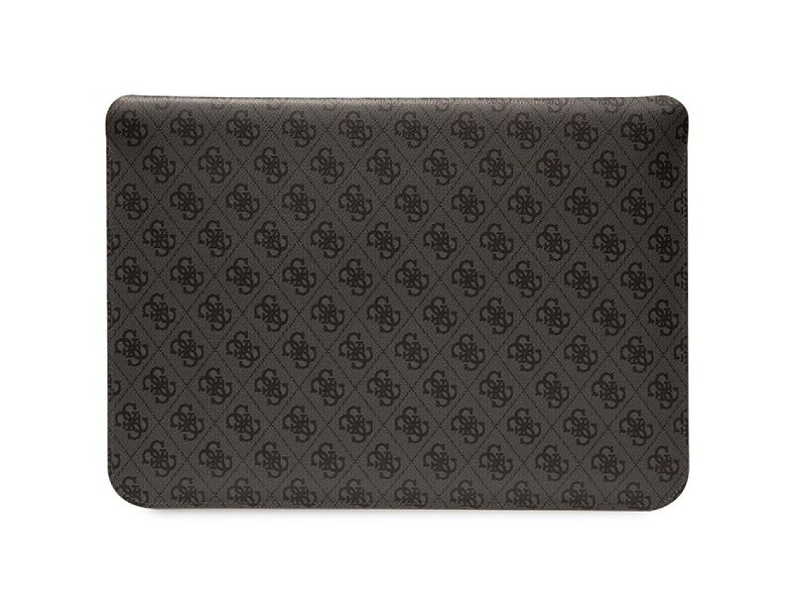 Capa Guess 4G Stripe Metal Logo para laptop de 14" - preta