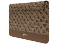 Guess 4G Stripe Metal Logo case for a 14" laptop - brown Guess 4G Stripe Metal Logo case for a 14" laptop - brown