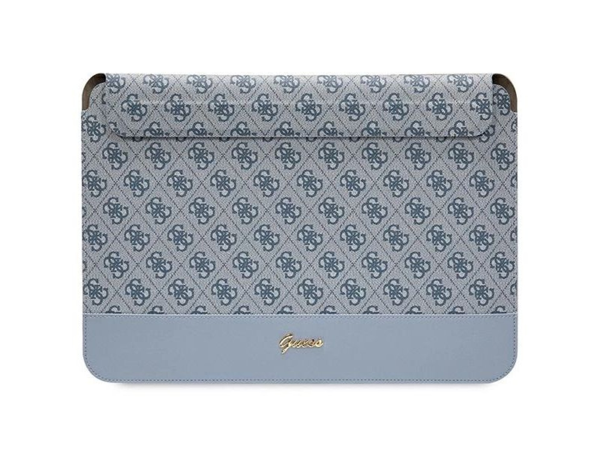 Funda Guess 4G Stripe Metal Logo para portátil de 14