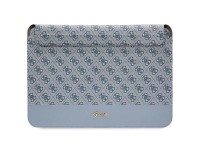 Capa Guess 4G Stripe Metal Logo para laptop de 14" - azul