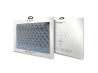 Capa Guess 4G Stripe Metal Logo para laptop de 14" - azul Capa Guess 4G Stripe Metal Logo para laptop de 14" - azul