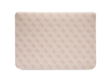 Funda Guess 4G Stripe Metal Logo para port�til de 14" - rosa