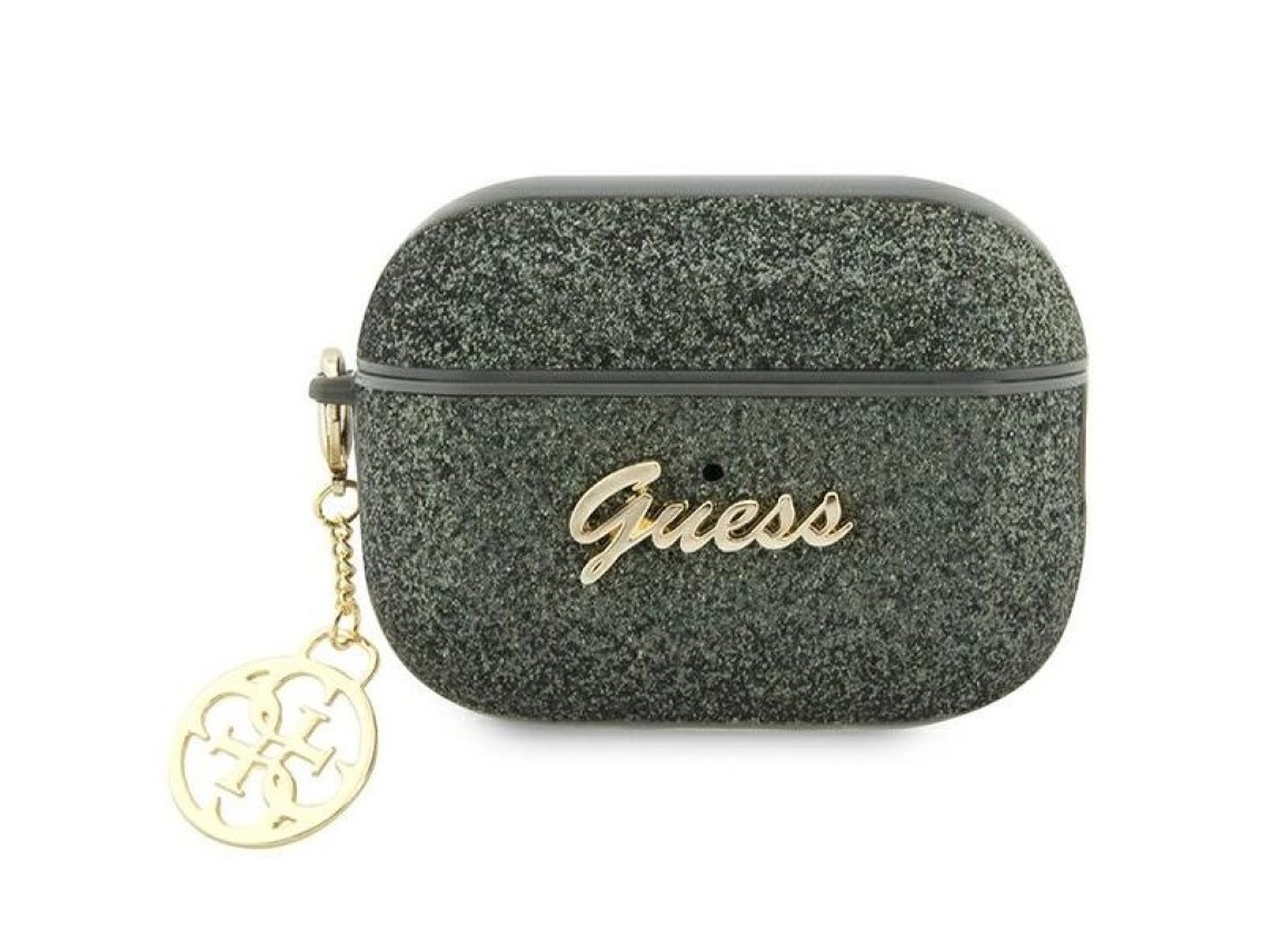 Capa para AirPods Pro 2 Guess GUAP2GLGSHA com Glitter Flake 4G