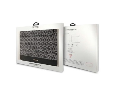 Guess GCube Stripes case for a 14" laptop - black Guess GCube Stripes case for a 14" laptop - black