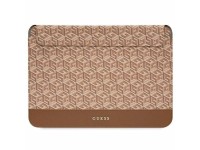Funda Guess GCube Stripes para portátil de 14" - marrón Funda Guess GCube Stripes para portátil de 14" - marrón