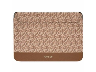 Guess GCube Stripes case for a 14" laptop - brown Guess GCube Stripes case for a 14" laptop - brown
