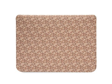 Guess GCube Stripes case for a 14" laptop - brown Guess GCube Stripes case for a 14" laptop - brown