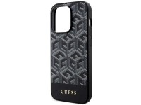 Funda rígida Guess GUHMP14XHGCFSEK para iPhone 14 Pro Max de 6,7" en color negro/negro, con franjas Funda rígida Guess GUHMP14XHGCFSEK para iPhone 14 Pro Max de 6,7" en color negro/negro, con franjas