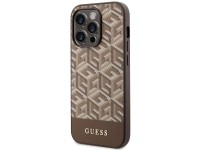 Funda rígida Guess GUHMP14LHGCFSEW para iPhone 14 Pro de 6,1" color marrón/marrón, con franjas GCube Funda rígida Guess GUHMP14LHGCFSEW para iPhone 14 Pro de 6,1" color marrón/marrón, con franjas GCube